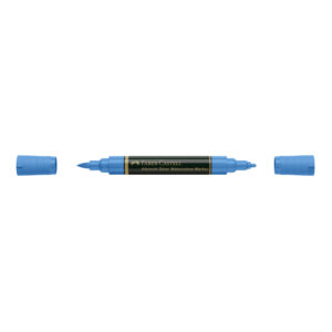 MARCADOR FABER CASTELL ALBRECHT PINCEL FINO 160420 AZUL ULTRAMAR