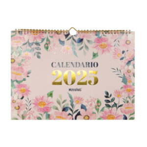 CALENDARIO MOOVING 2025 1420241 FLORAL (6X8)