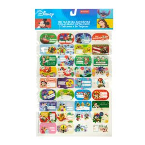 STICKERS PRIMAVERA 3X36 DISNEY NAVIDAD (200)