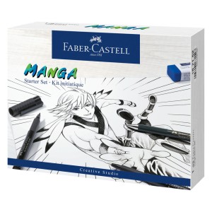 SET FABER CASTELL 167152 MANGA (RAPIDOGRAFOS+MANIQUI)