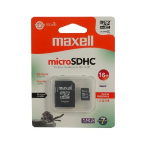 MEMORIA MAXELL MICRO SD 16GB MCSD-16CL6/10 (10) 2