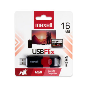 MEMORIA MAXELL USB 16GB FLIX ROJO (10) 2
