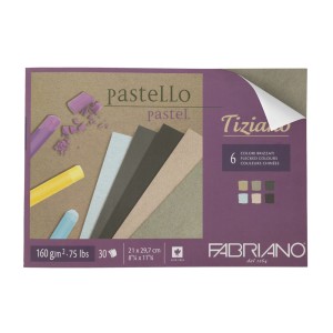 BLOCK PASTEL FABRIANO 46221297 30H OBSC 160G 8.25X12