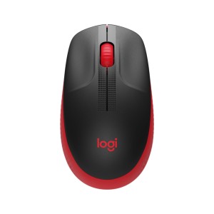 MOUSE LOGITECH FULL-SIZE M190 RED