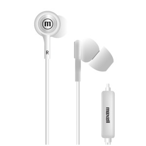AUDIFONOS MAXELL IN-TIPS STEREO 3.5MM WHITE