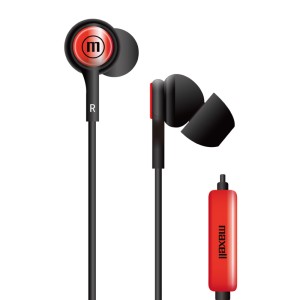AUDIFONOS MAXELL IN-TIPS STEREO 3.5MM RED