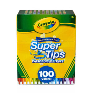 MARCADORES EN ESTUCHE CRAYOLA SUPER TIPS 100C